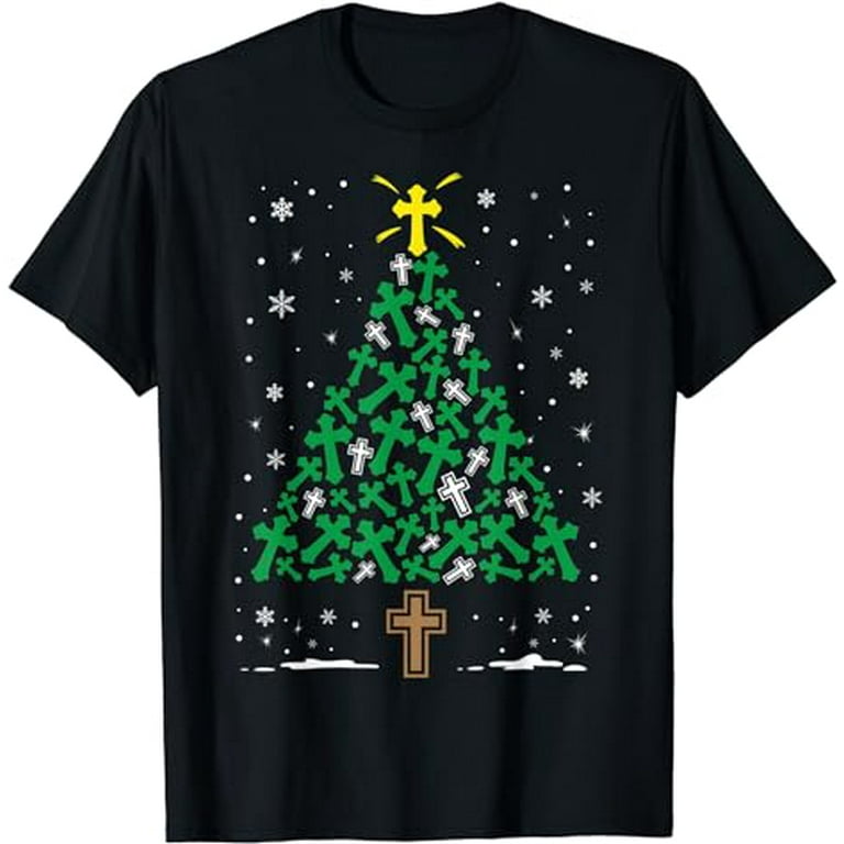 Christian Christmas T Shirt Faith Cross Christian Christmas T Shirt Faith Cross