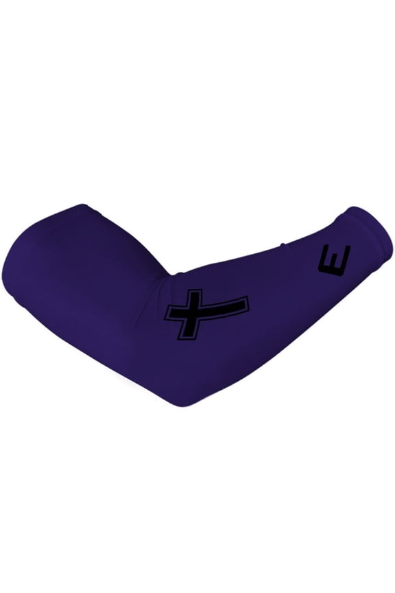 Faith Cross Purple Arm Sleeve