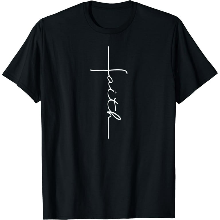 Faith Cross T-Shirt Christian T Shirt For Men Women Kids Faith Cross T-Shirt Christian T Shirt For Men Women Kids