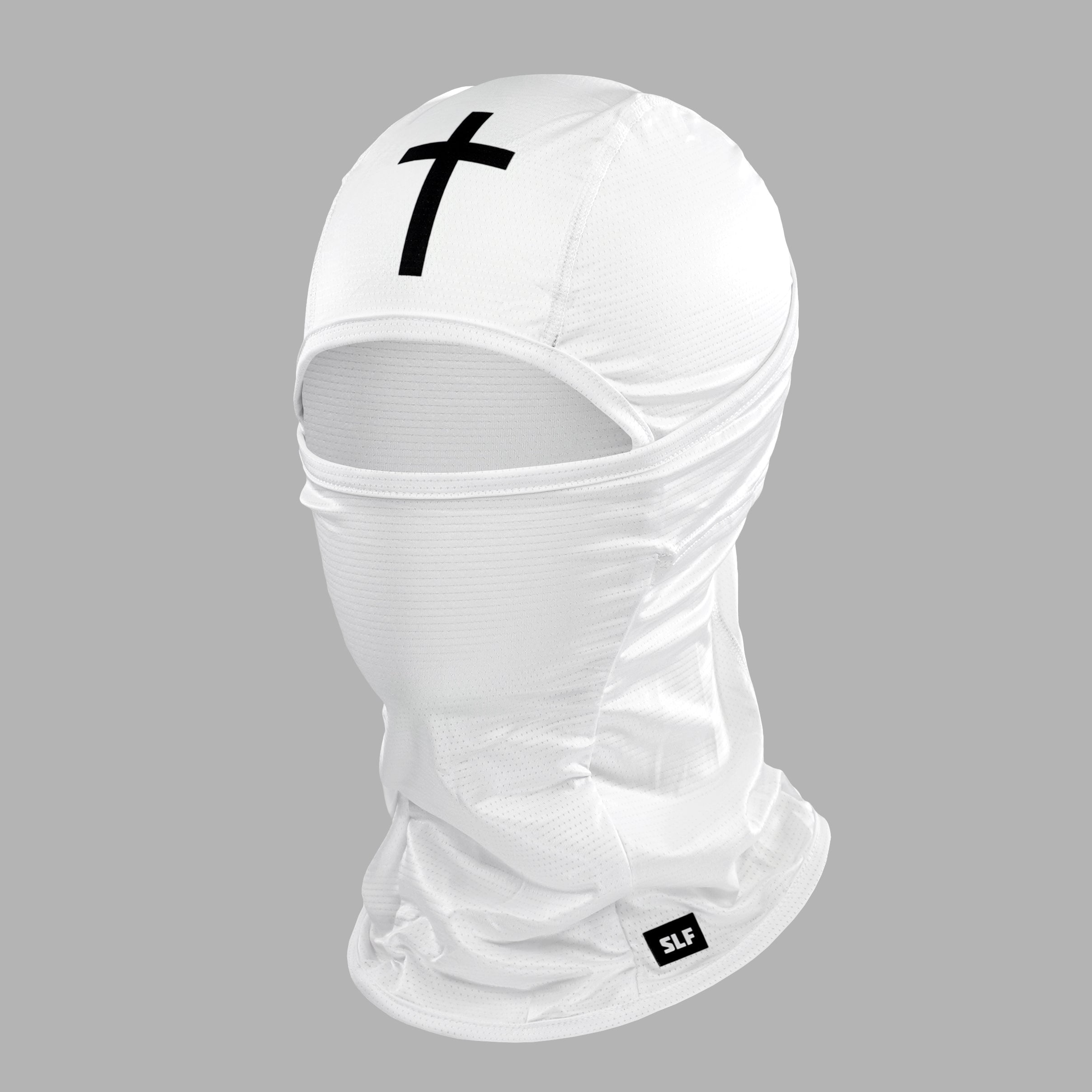 Faith Cross White Loose-fitting Shiesty Mask - Walmart.com