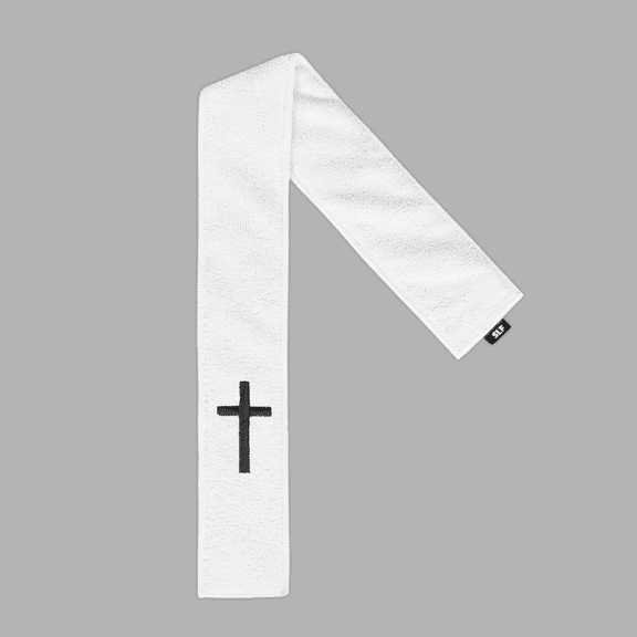 Faith Cross Thin Football Towel