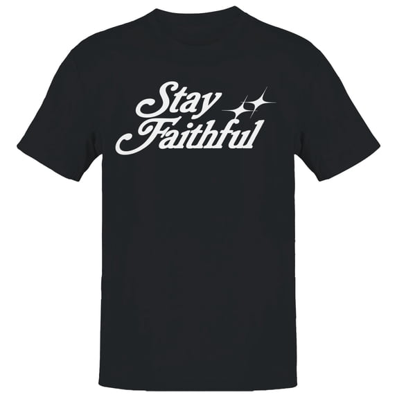 Faith, Family, Fall Men's Black T-shirt