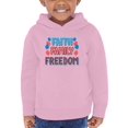 thumbnail image 1 of Faith Family Freedom Neons Hoodie Toddler -Image by Shutterstock,  5 Toddler, 1 of 4
