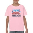 thumbnail image 1 of Faith Family Freedom Neons T-Shirt Juniors -Image by Shutterstock,  Medium, 1 of 4