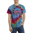 thumbnail image 1 of Faith Family Freedom Neons Tie Dye Spiral Men -Image by Shutterstock, Male XX-Large, 1 of 4