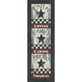 thumbnail image 1 of Faith-Family-Friends Poster Print by Linda Spivey (6 x 24), 1 of 9
