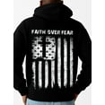 thumbnail image 1 of Faith Over Fear hoodies & sweatshirt Christianity mens machine washable black sutumn clothes hoodies christian christianity pamuk Original Unisex Shirt Cotton tshirts, 1 of 7