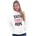 thumbnail image 1 of Faith Fight Hope Breast Cancer Aware Hoodie Sweatshirt Women Brisco Brands S, 1 of 6