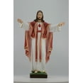 thumbnail image 1 of The Faith Gift Shop Sacred Heart of Jesus Montmartre is Made in Italy to Resin Stone Great Gifts of Faith and Devotion for Friends and Family Members., 1 of 12