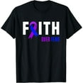 thumbnail image 1 of Faith God Warrior Fighter Rheumatoid Arthritis Awareness T-Shirt, 1 of 4