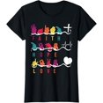 thumbnail image 1 of Faith Hope Love ASL American Sign Language T-Shirt, 1 of 3