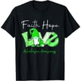 thumbnail image 1 of Faith Hope Love Achalasia Awareness T-Shirt, 1 of 4