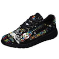 thumbnail image 1 of Faith Hope Love Autism Awareness Snowman Christmas Shoes Sneakers for Women Men Black Size 13, 1 of 7