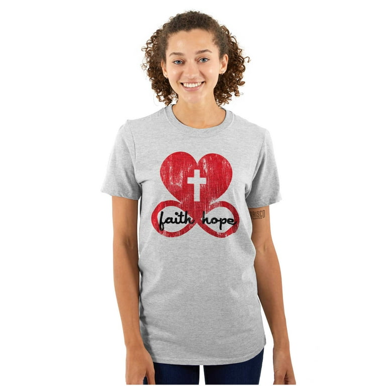 Love Cross Women T Shirt Love Cross Women T Shirt
