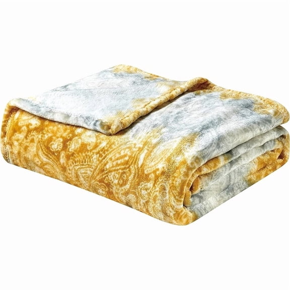 Faith, Hope, Love Home Dcor Ultra Lush Printed Throw Blanket (50" x 60") - Ombre Paisley