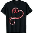 thumbnail image 1 of Faith Hope Love Red Ribbon Heart Disease Awareness T-Shirt, 1 of 4
