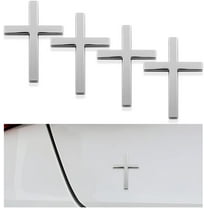 Faith-Inspired Christian Cross Car Decal - Easy-Apply Decor Sticker for Cars, SUVs & Motorcycles