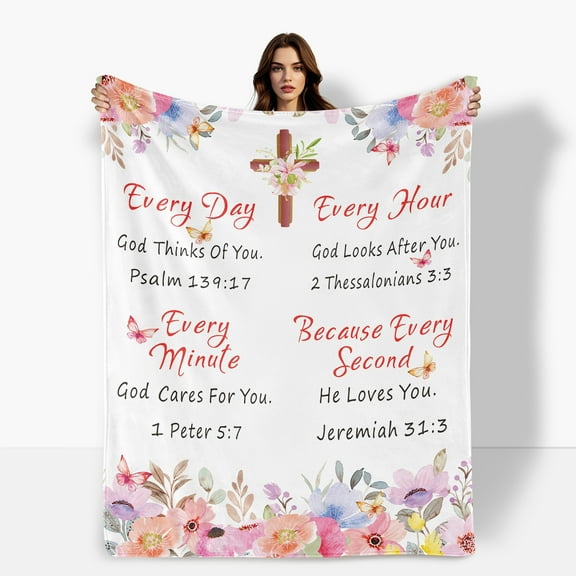 Faith Inspired Fleece Blanket For Friends And Couples Featuring Cross Design Symbolizing Spirituality And Devotion Soft Warm Comfort