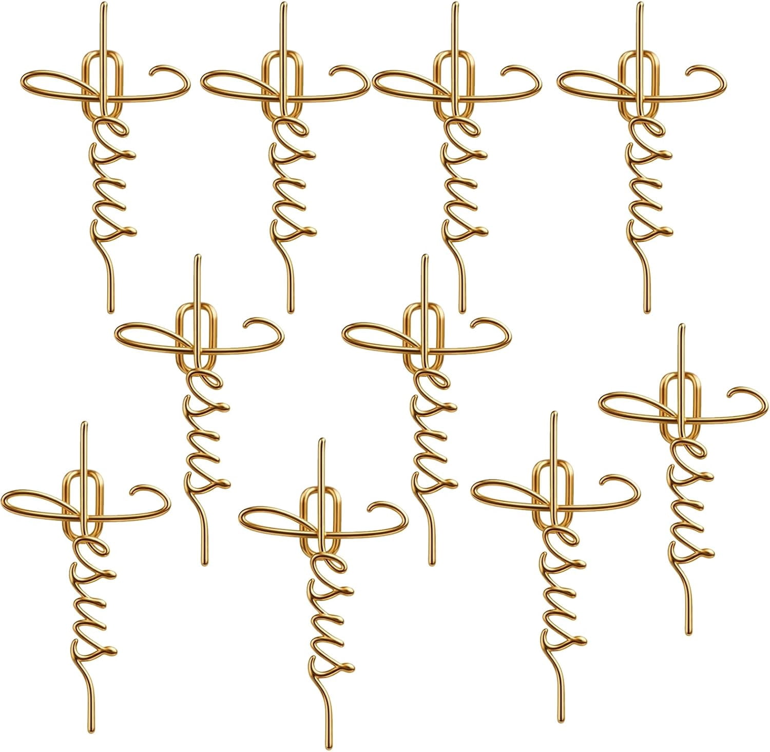 Project Easy Paper Clips Faith-Inspired Gold Paper Clips, Faith Inspired Gold Paper Clips ...