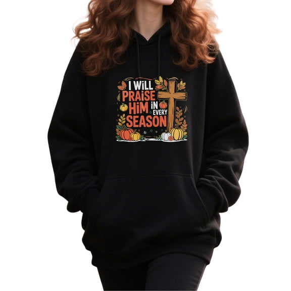 Faith Inspired Hoodie for Men and Women, Unisex Pullover Hooded Sweatshirt, Comfortable Cotton Poly Blend, Casual Autumn Everyday Wear