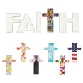 thumbnail image 1 of Faith Interchangeable Decor Set - Home Decor - 8 Pieces, 1 of 1