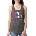 thumbnail image 1 of Faith Jesus Believe Awareness Ladies Racerback Tank Top, Dark Grey, Small, 1 of 3