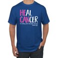 thumbnail image 1 of Faith Jesus Believe Awareness Men's Graphic T-Shirt, Royal, 4XL, 1 of 3