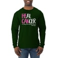 thumbnail image 1 of Faith Jesus Believe Awareness Mens Long Sleeve Shirt, Forest Green, X-Large, 1 of 3