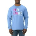 thumbnail image 1 of Faith Jesus Believe Awareness Mens Long Sleeve Shirt, Light Blue, 2XL, 1 of 3