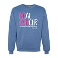 thumbnail image 1 of Faith Jesus Believe Awareness Unisex Crewneck Graphic Sweatshirt, Vintage Heather Blue, Medium, 1 of 3