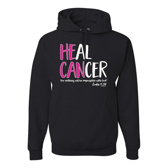 Faith Jesus Believe Awareness Unisex Graphic Hoodie Sweatshirt, Black, Medium