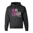 thumbnail image 1 of Faith Jesus Believe Awareness Unisex Graphic Hoodie Sweatshirt, Heather Black, Small, 1 of 3