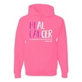 thumbnail image 1 of Faith Jesus Believe Awareness Unisex Graphic Hoodie Sweatshirt, Neon Pink, Medium, 1 of 3