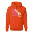 thumbnail image 1 of Faith Jesus Believe Awareness Unisex Graphic Hoodie Sweatshirt, Orange, 2XL, 1 of 3