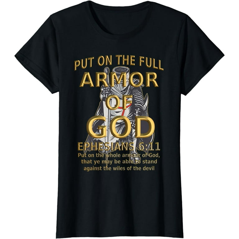 Full Armour of God Jesus T Shirt Full Armour of God Jesus T Shirt