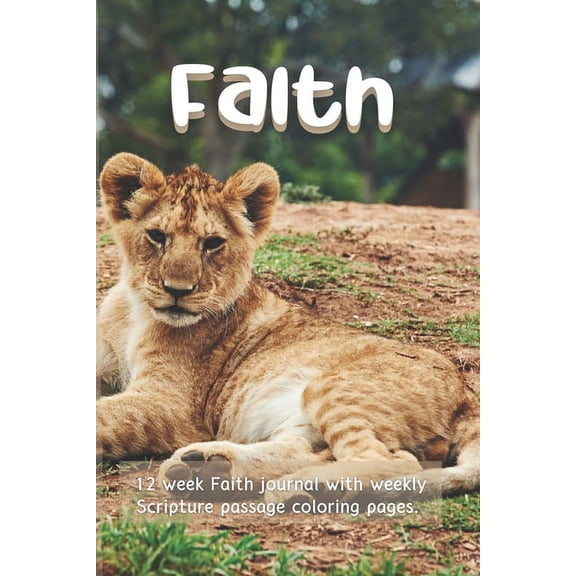 Faith Journal with Coloring Pages for Women: Faith Journal with Coloring pages for Women: FAITH: 12 week reflection, prayer & praise journal with weekly Scripture passage coloring pages. Featuring Bib