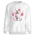 thumbnail image 1 of Faith Love Hope Maltese Breast Cancer Awareness Survivor Sweatshirt Unisex Merch Maltese Dog Lover Gifts Idea - 02017, 1 of 6