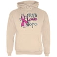 thumbnail image 1 of Faith Love Hope Mens Hoodie Sand X-LG, 1 of 1