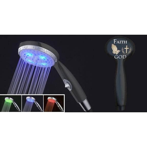 Shower Hand Held Faith N GOD Graphic Design Hand Held Shower 