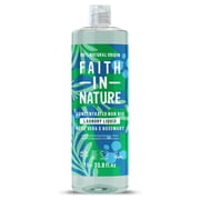 Faith In Nature Natural, Super Concentrated, Laundry Liquid with Aloe Vera and Rosemary Oil, Vegan and Cruelty Free, No SLS, Parabens or Phosphates, 1L Bottle