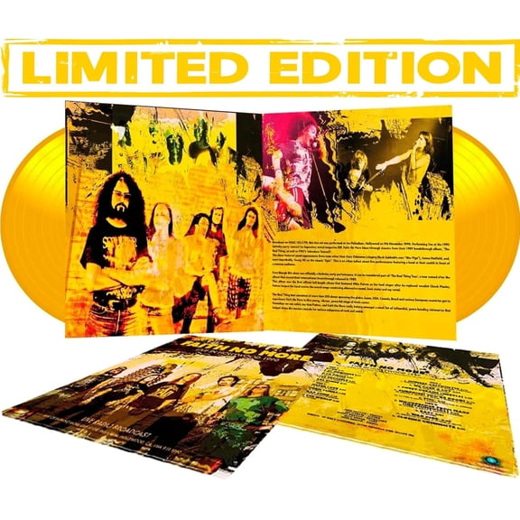 Faith No More Hollywood 1990 (Limited Edition, 180 Gram Yellow Colored Vinyl) (2 L.p's) [Import] Records & LPs