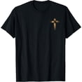 thumbnail image 1 of Faith Over Fear American Christian Cross God Christ T-Shirt, 1 of 5