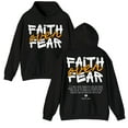 thumbnail image 1 of Faith Over Fear Christian Hoodie – Inspirational Bible Verse Psalms 118:6 Sweatshirt – Bold Religious Streetwear for Men & Women, 1 of 6