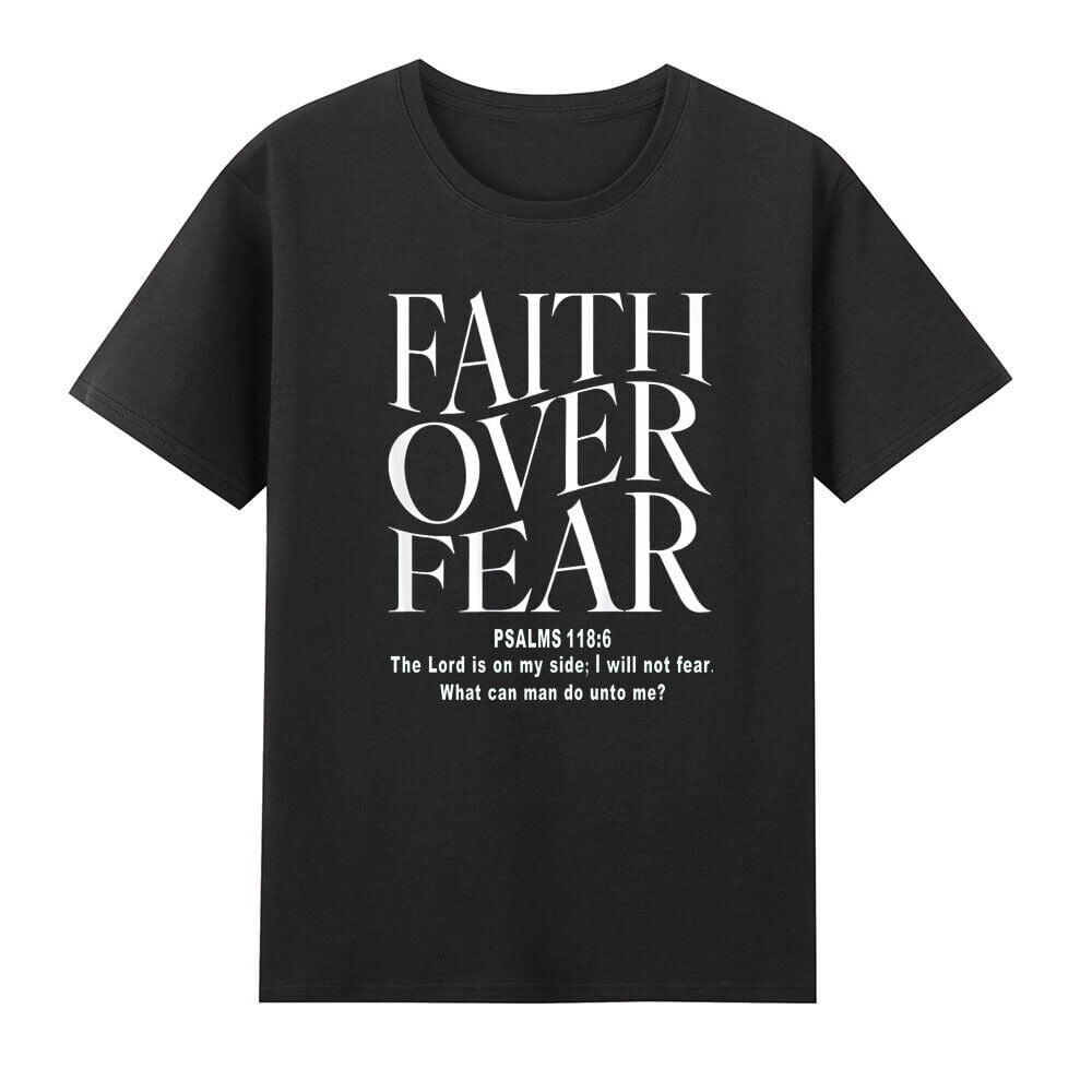 Faith Over Fear Christian Jesus Religious Funny Quote Men #39 s Short Faith Over Fear Christian Jesus Religious Funny Quote Men #39 s Short
