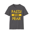 thumbnail image 1 of Faith Over Fear Christian T-Shirt | Unisex Softstyle | 2 Timothy 1:7, 1 of 3