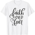 thumbnail image 1 of Faith Over Fear- Faith Over Fear Handwriting T-Shirt Tee, 1 of 4