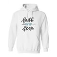 thumbnail image 1 of Faith Over Fear.
 Hoodie Women -Image by Shutterstock, Female 3X-Large, 1 of 4