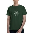 thumbnail image 1 of Faith Over Fear Men'S Basic Short Sleeve T-Shirt Dark Green Large, 1 of 5
