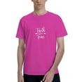 thumbnail image 1 of Faith Over Fear Men'S Basic Short Sleeve T-Shirt Fuchusia Large, 1 of 5