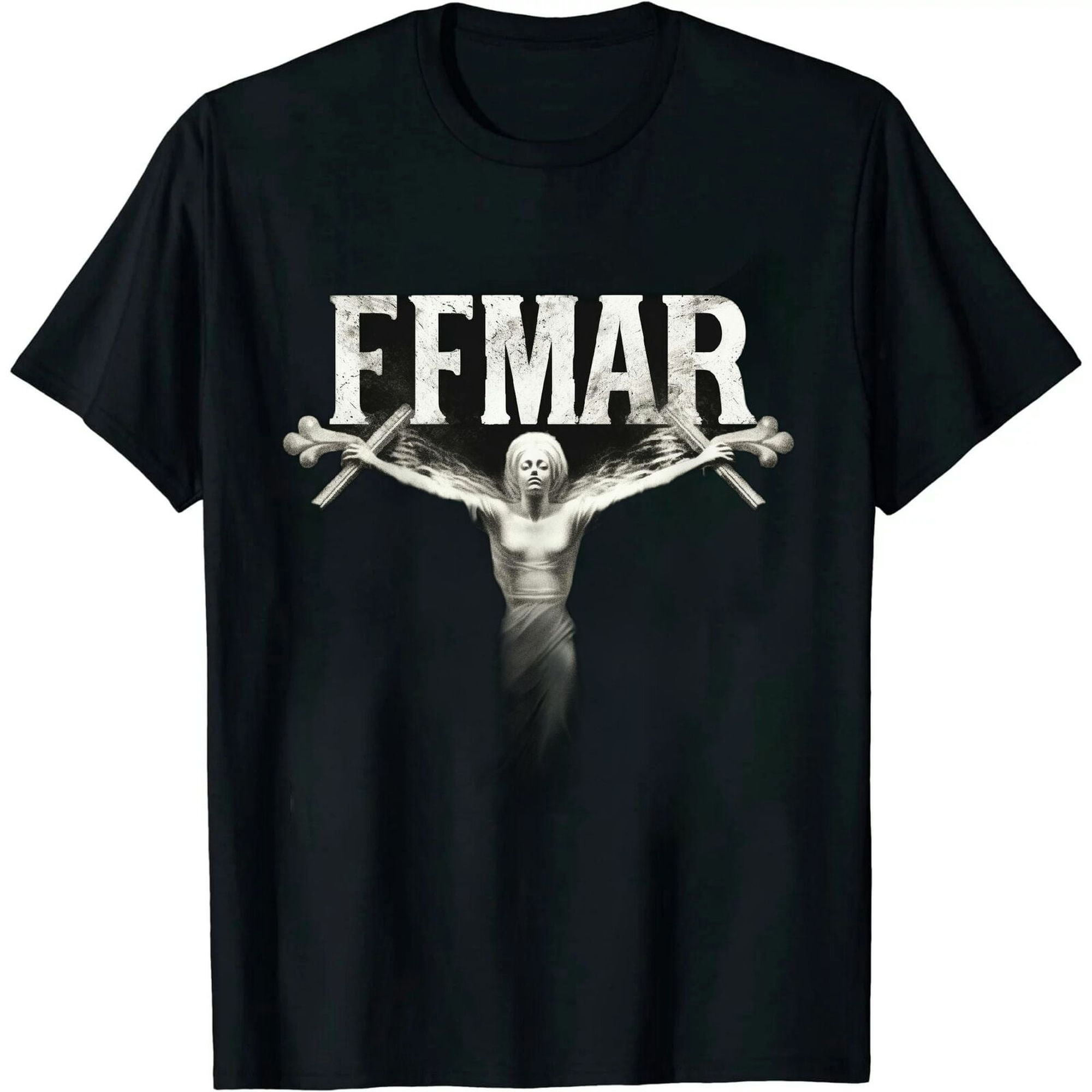 Faith Over Fear Psalm 118 6 White Inspirational Christian Men s T Shirt faith-over-fear-psalm-118-6-white-inspirational-christian-men-s-t-shirt